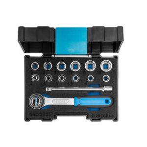 Socket set 1/4" 13 pcs UD 4-13 mm