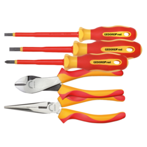 VDE tool set 5 pieces 2xpliers+PH+SL