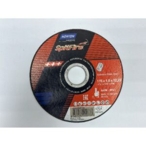 NORTON SPITFIRE CUTTING DISC- STAINLESS STEEL - 115 x 1 x 22.23 MM