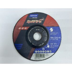 NORTON SPITFIRE CUTTING DISC- STEEL - 100 x 3 x 16 MM