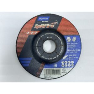NORTON SPITFIRE GRINDING DISC- STAINLESS STEEL - 115 x 6 x 22.23 MM